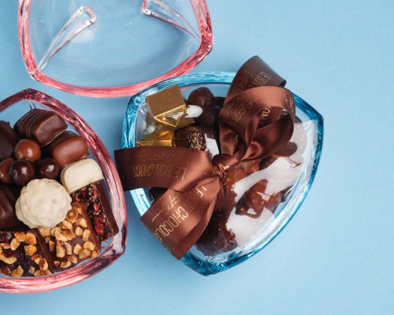 Coupelle en verre Pastel