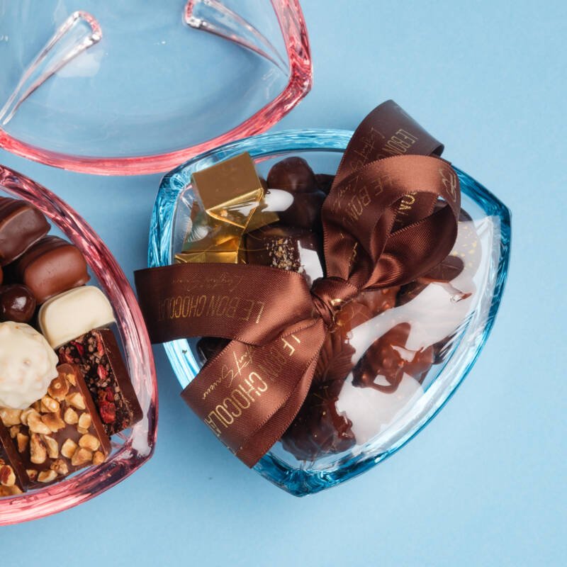 Coupelle en verre Pastel