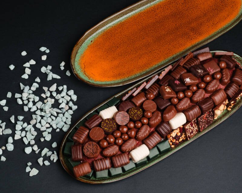 Assiette  Longue en grès