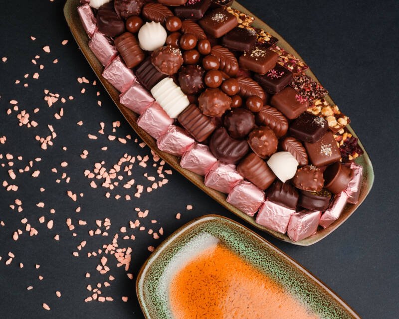 Assiette Bouts Carrée en grès