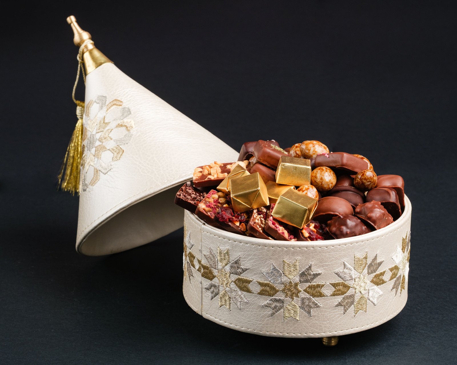 Tbak en Cuir brodé – Image 3